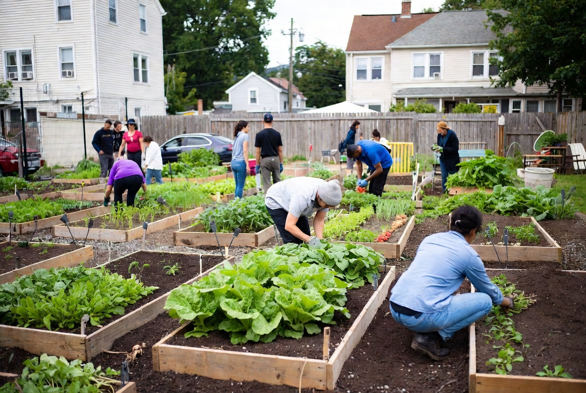 Community Gardens and Urban Agriculture as Food Resources